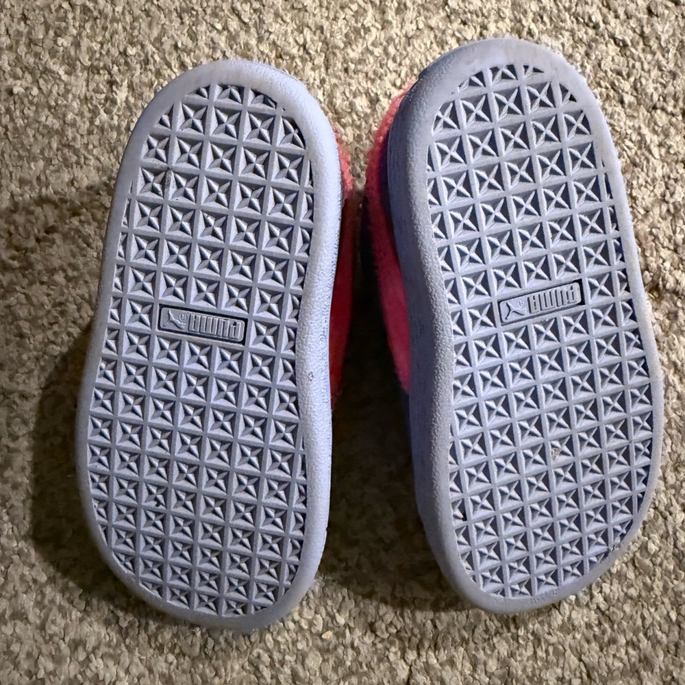 Puma Kids Sneakers - Coral Suede - Picture 10 of 13
